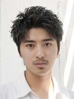 フィフス トウキョウ (fifth TOKYO) 渋谷スパイキーパーマメンズパーマオールバック30代