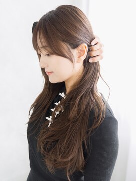 韓国/顔周りカット/顔周りレイヤー/仙台/髪質改善