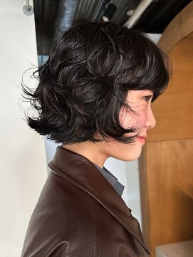 トゥナ 六角(Tuna) 簡単に決まるボブパーマ