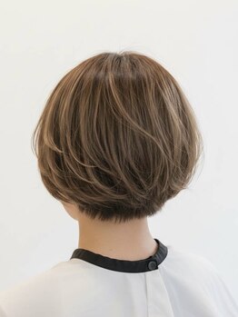 ヘアテラスベル(HAIR TERRACE BELL)の写真/【西千葉駅１分】リーズナブル×少人数×高品質☆白髪染めの種類が豊富だからあなたに合うがきっと見つかる