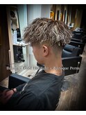 MEN’S HAIR/波巻ツイストスパイラル/フェザーパーマ/眉毛/渋谷