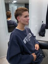 イントロバイフィーネ 渋谷(INTRO . by Fi-Ne)&nbsp;バーバーマレットテーパーフェード/渋谷