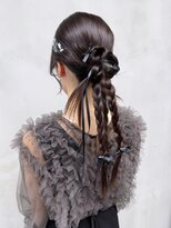 シオン(shion) ロング大人ガーリーおくれ毛前髪カット_ba575343