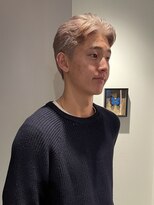 ブロック ジャポン(bloc japon) ホワイトベージュカラー ハイトーン ラフショート/池田佑輔