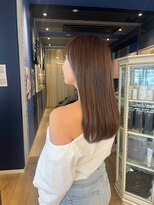 コワファースト 大分(COIFF1RST) 髪質改善で艶髪!ブリーチなしのブラウンカラー
