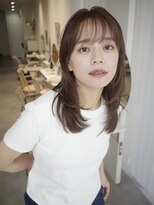 ヌヌ 渋谷 原宿 明治神宮前(nunu) レイヤーカットウルフカットボブグレージュオリーブべージュ