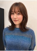 レイヤーアッシュベージュカラー