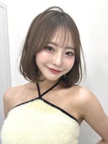 サンド 大阪梅田(sand)&nbsp;レイヤーボブ/タンバルモリ/韓国ヘア/韓国ボブ/ミルクブラウン