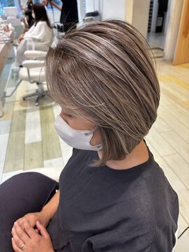 ヘアークラフト アニー 南郷18丁目店(HAIR CRAFT Annie) 陰影をつけたブリーチ