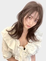 ユーフォリア 青山(Euphoria)&nbsp;夏カラーで韓国盛れ髪シースルーバングレイヤーカット