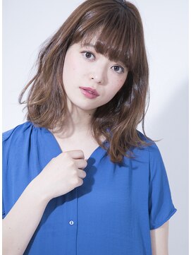 シャンプー 本店(SHAMPOO) ラフな抜け感が可愛いミディアムボブ