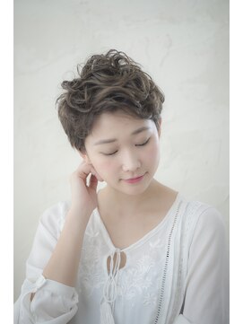 ヘアーミューズ リベロ(hair muse Livero) 【Ｌｉｖｅｒｏ】ふわふわショート×グレージュ　２