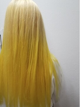 ポッシュ 原宿店(HAIR&MAKE POSH) イエローグラデーション