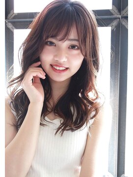 チョビー(Chobii) 表参道/グレージュカラー/デジタルパーマ/イルミナカラー/