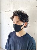 [HELM渋谷]襟足外ハネメンズパーマ☆