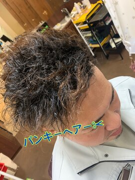 インプレス ちとせモール店(impres) パンキーヘアー(●´ω｀●)