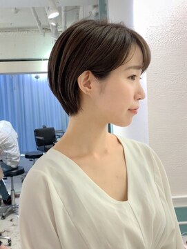 ロンド 表参道店(Lond) lond表参道【伊杏】女性らしいコンパクトショート