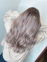 リンドヘアー(Lindo hair) ホワイトミルクティ