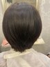 質感UPカラー(リタッチ)+カット　￥8500