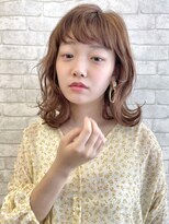 オロ(ORO)&nbsp;【ORO】ウェーブミディー 益子[恵比寿美容室20代30代40代50代]