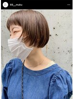 ムク(MUKU)&nbsp;前上がりボブ
