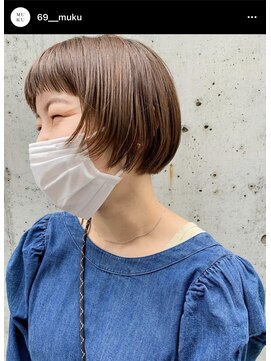 ムク(MUKU) 前上がりボブ