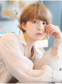 HARBORS鎌倉/マッシュショート/カーキベージュ/マロンベージュc