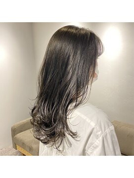 オーク ガーデン 中目黒(OAK garden) うるつや グレージュ ラフウェーブ 【OAK中目黒】