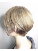 骨格補正立体カットで収まるショート♪【髪質改善オージュア】