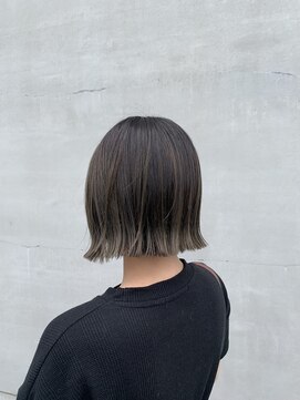 ヘアサロン エン(hair salon en.) 切りっぱなしボブ