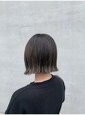 切りっぱなしボブ