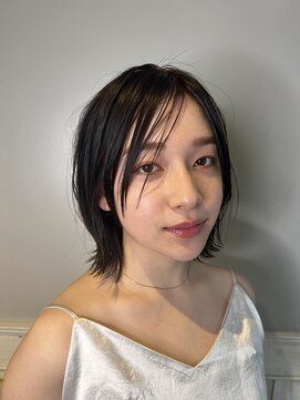 クローゼット 新宿(closet) 外ハネボブ/ペールベージュ[髪質改善/ヘッドスパ白髪染め/新宿】