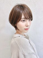 ハウスアンドヘアーワークス(House&Hair works)&nbsp;前髪あり大人小顔ショート30代40代50代　藤沢