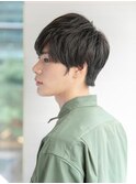 アッシュブラック/カルマパーマ［御茶ノ水/神保町］