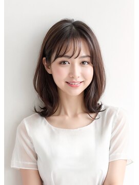 リヴァイヘアアプス(LEVI hair apus) 外はね×シースルーバング