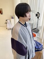 ハイブ 金沢(Hive)&nbsp;ショートボブワイドバング小顔ヘア大人ショートストレート