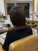 メアリー バイ メリー(marry by merry)&nbsp;【立町メアリーバイメリー】☆切りっぱなしボブ×グレージュ☆