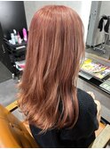 フルブリーチ/ピンクベージュ/デザインカラー/20代／30代／40代