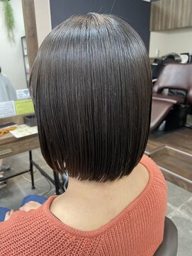 バセット バイ アルター 鎌取店(basset by aL-ter) 切りっぱなし髪質改善ストレート