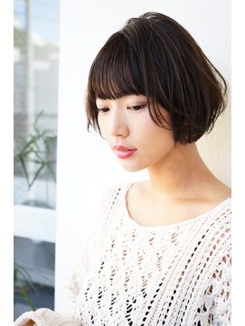 ヨヨ(yoyo) 大人ボブx小顔前下がりxナチュラルボブ30代40代