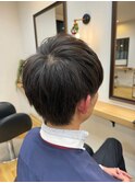 メンズカット　ビジネス　爽やか系