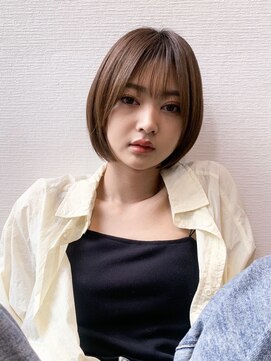 キーゴ 博多(KY-GO.) ショートボブ　薄めのバングが可愛い