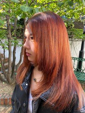 ピークアブー 表参道(PEEK-A-BOO) 海外風シャギースタイル