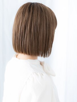 ヘアーリゾートパル(HAIR RESORT PAL) 髪質改善ハイトーンカラー切りっぱなしロブd天王台20代30代40代