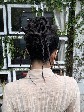 チクロ(ticro) 【チクロ】y2kパーティヘアセット/ヘアアレンジ