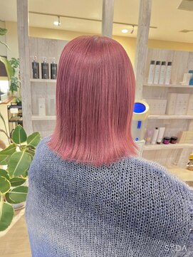 クリーム(CREAM) ブリーチ ピンク