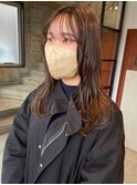 透け感オリーブベージュ