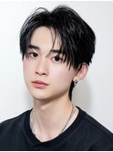韓国カルマパーマフェザーショートセンターパートシャドウパーマ