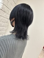 ヘアーデザインルアナ(Hair design Luana.)&nbsp;ウルフブルーブラック