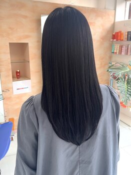 ラクルールの写真/今までの髪質改善では満足できなかった方必見！自然でやわらかい仕上がりのうる艶ストレートが叶う＊